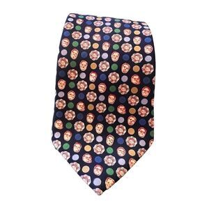 Rare De Amanda handmade silk tie